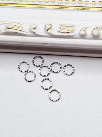 ACCESORII - Za închisă argint 6mm - 1 buc