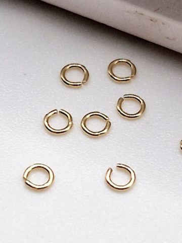 Zale aur filat 14k / gold filled 0.4x2.3mm - 1buc [1]
