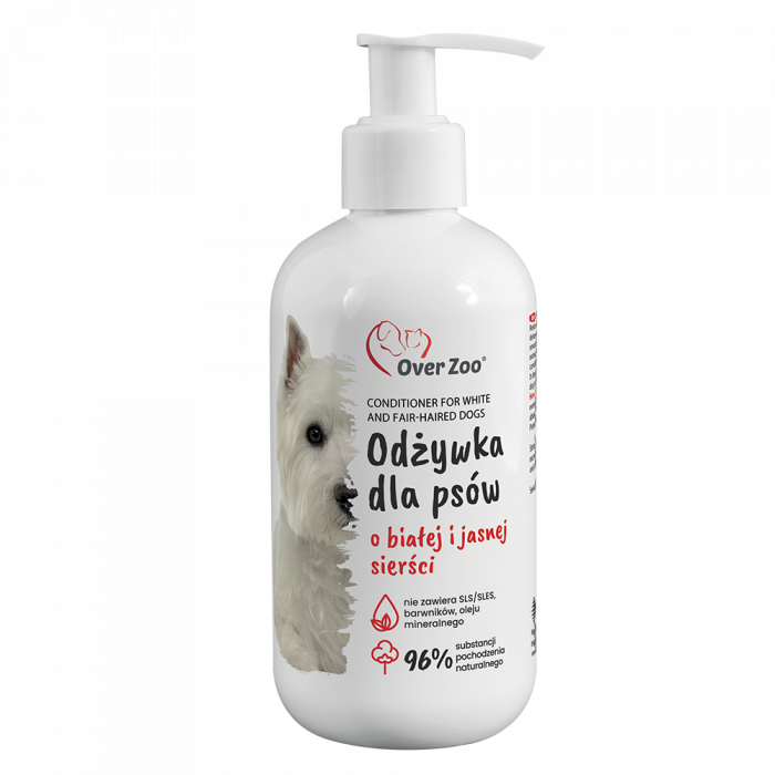 Balsam pentru caini pentru blana alba si deschisa, 240 ml [1]