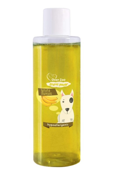 Sampon hipoalergenic pentru caini cu piele sensibila Frutti Power, Aroma de banane, 200ml [1]