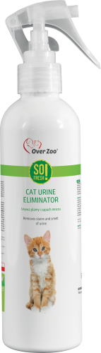 Solutie pentru indepartarea petele si mirosul de urina ale pisicii So Fresh! Cat Urine Eliminator, 250 ml [1]