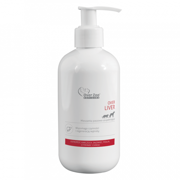 Supliment nutritiv pentru caini si pisici Over Liver, 250 ml [1]