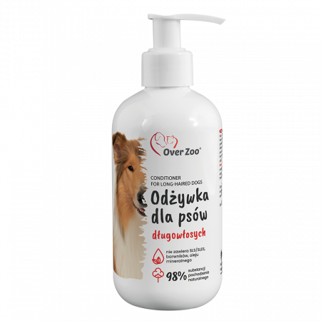 Balsamuri Adult Caini - Balsam pentru caini cu parul lung, Over Zoo, 240ml