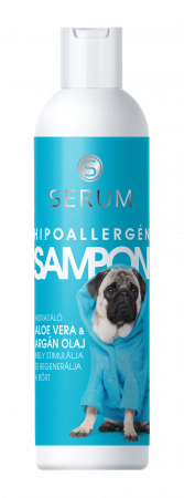 Igiena si Ingrijire Caini - Șampon hypoallergenic pentru câini, SERUM 250ml