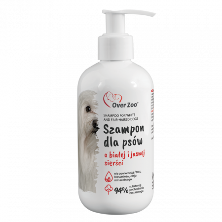 Igiena si Ingrijire Caini - Sampon pentru caini cu blana alba sau deschisa, 250ml