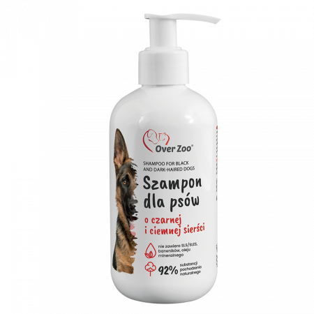 Blana neagra si inchisa - Sampon pentru caini cu blana neagra sau inchisa, 250 ml