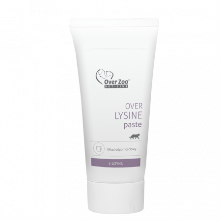 Suplimente Pisici - Supliment nutritiv pentru pisici, Over Lysine Paste, 50g