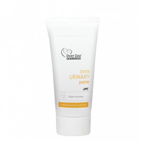 Suplimente Pisici - Supliment nutritiv pentru pisici, sprijină sistemul urinar, Over Urinary Paste, 50g