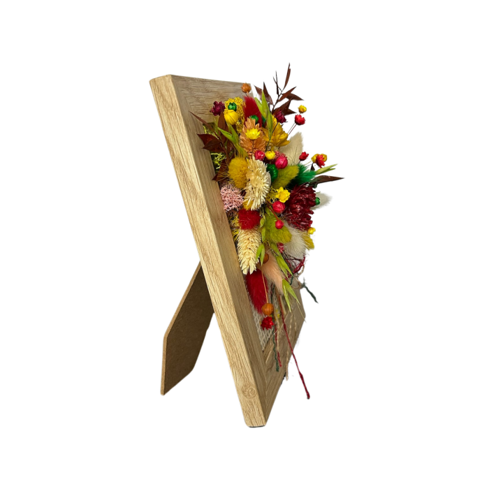 Mărțișor Handmade Rustic – „Zori de Primăvară” cu Flori Uscate [2]