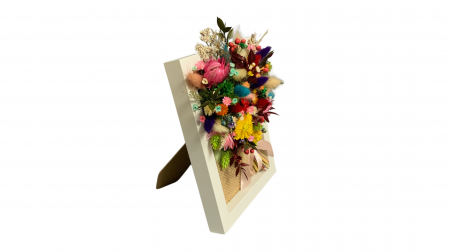 Tablou Floral Handmade - Culori Vii și Eleganță Naturală [6]