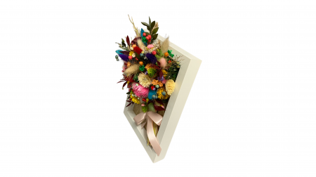 Tablou Floral Handmade - Culori Vii și Eleganță Naturală [4]