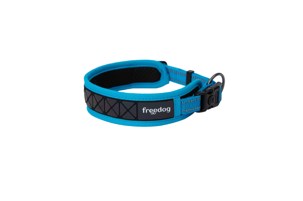Freedog Boreal Collar BLUE CAPRI L 25mm x 53-63cm - Zgarda [3]