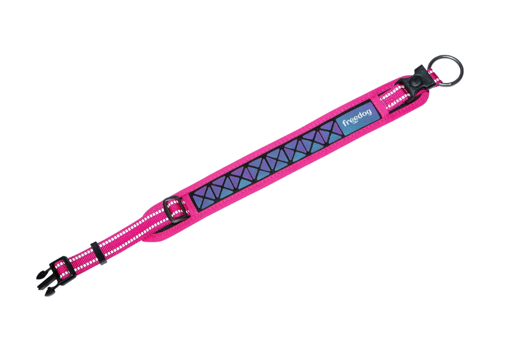 Freedog Boreal Collar FUCHSIA L 25mm x 53-63cm - Zgarda [5]