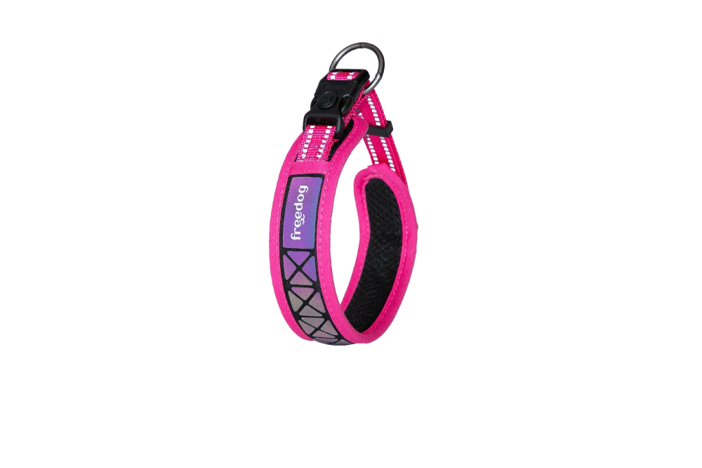 Freedog Boreal Collar FUCHSIA L 25mm x 53-63cm - Zgarda [2]