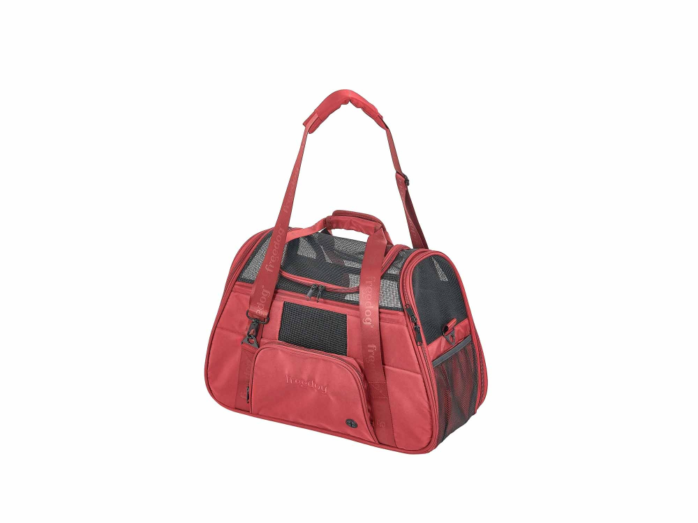 Freedog Denver Premium Pet Carrier RED 50.5 x 23.5 x 35cm - Geanta de Transport [3]