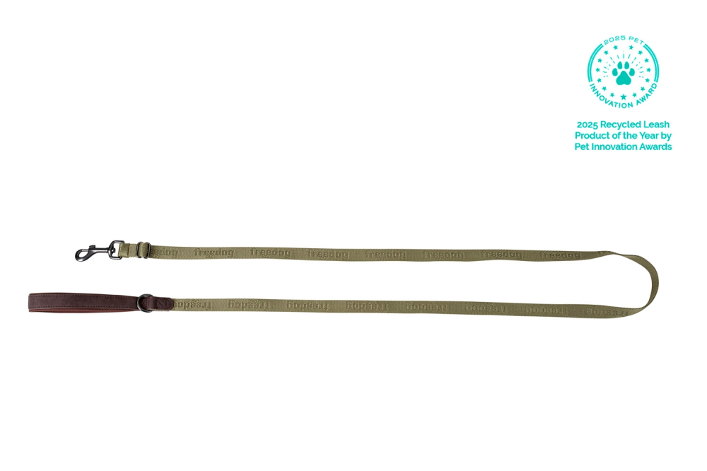 Freedog Linum Adjustable Leash GREEN FOREST S 15mm x 120/180cm [2]
