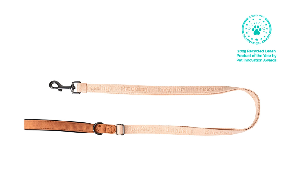 Freedog Linum Adjustable Leash SAND BEIGE L 25mm x 120/180cm [4]