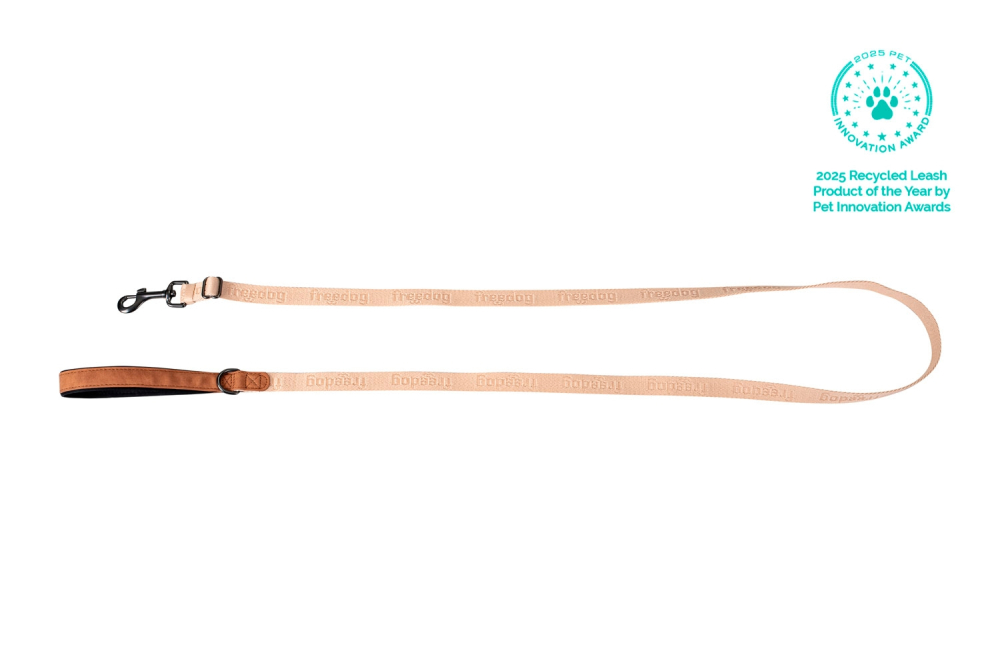 Freedog Linum Adjustable Leash SAND BEIGE M 20mm x 120/180cm [2]