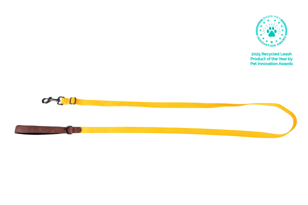 Freedog Linum Adjustable Leash YELLOW SUNRISE L 25mm x 120/180cm [3]