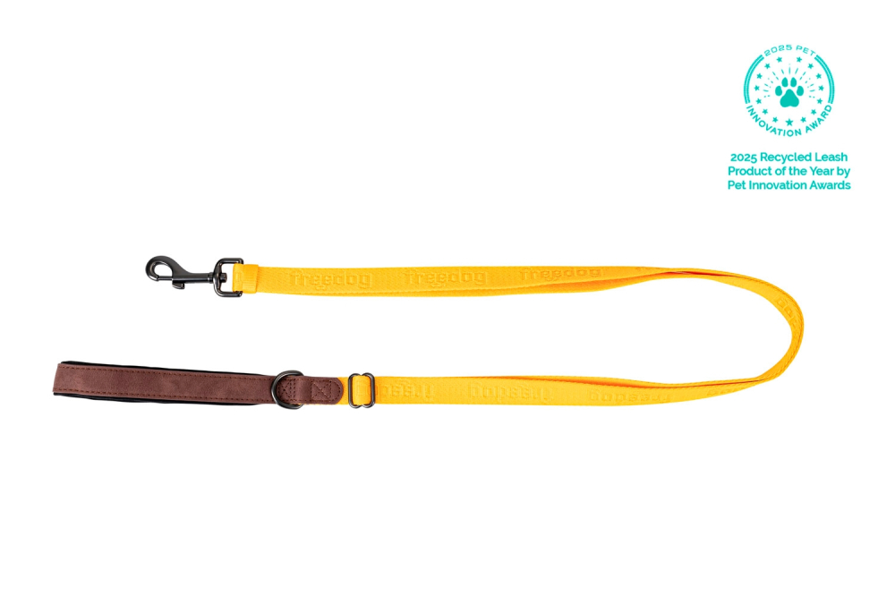 Freedog Linum Adjustable Leash YELLOW SUNRISE M 20mm x 120/180cm [4]