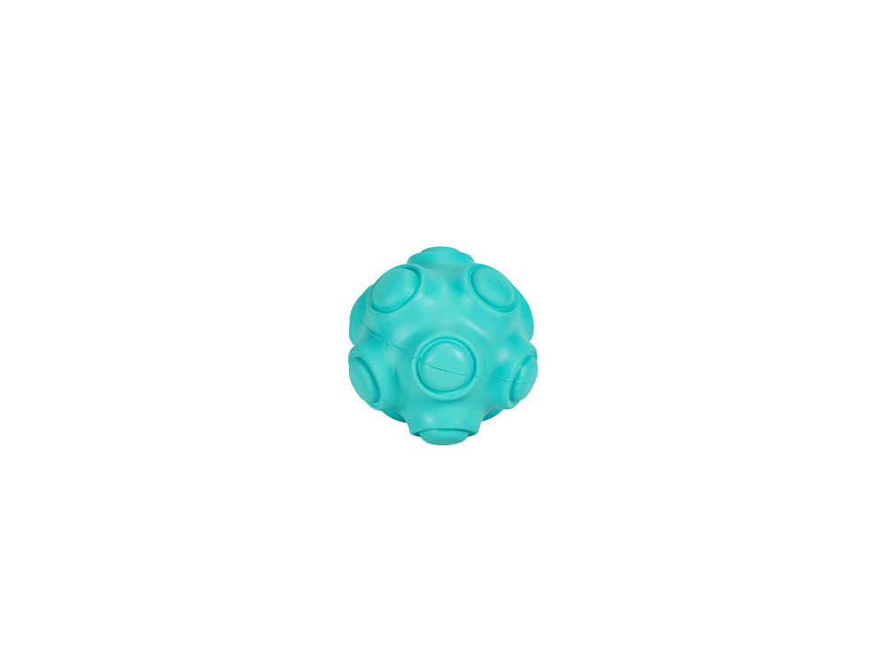 Freedog Rivet Ball Rubber Toy Turquoise 7.8CM [2]