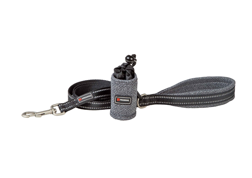 Freedog Shiva Leash GREY L 25mm x 120cm - Lesa [3]