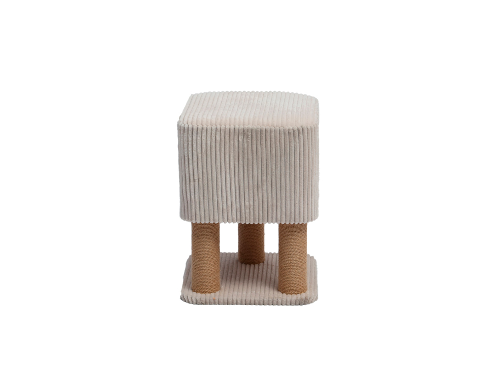 Freedog Sit & Scratch Cat Tree BEIGE 35 x 35 x 47cm [3]