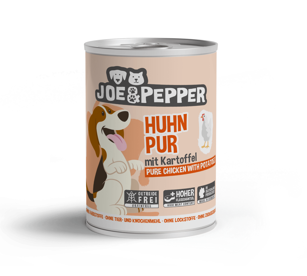 Joe & Pepper Dog Pure Chicken with potatoes 400g (Pui si cartofi) [1]