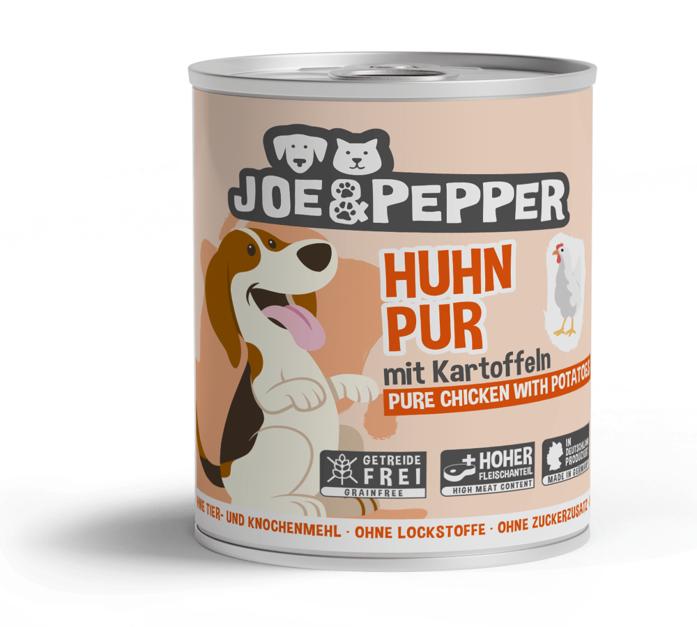 Joe & Pepper Dog Pure Chicken with potatoes 800g (Pui si cartofi) [1]