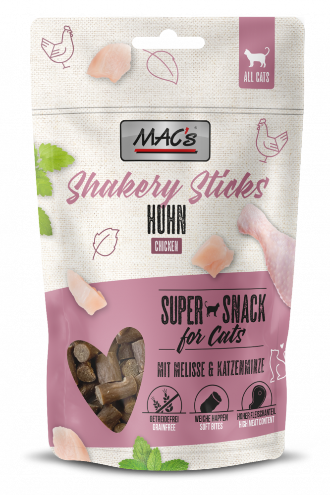 Macs Cat Shakery Sticks Chicken 50g (Pui) [1]