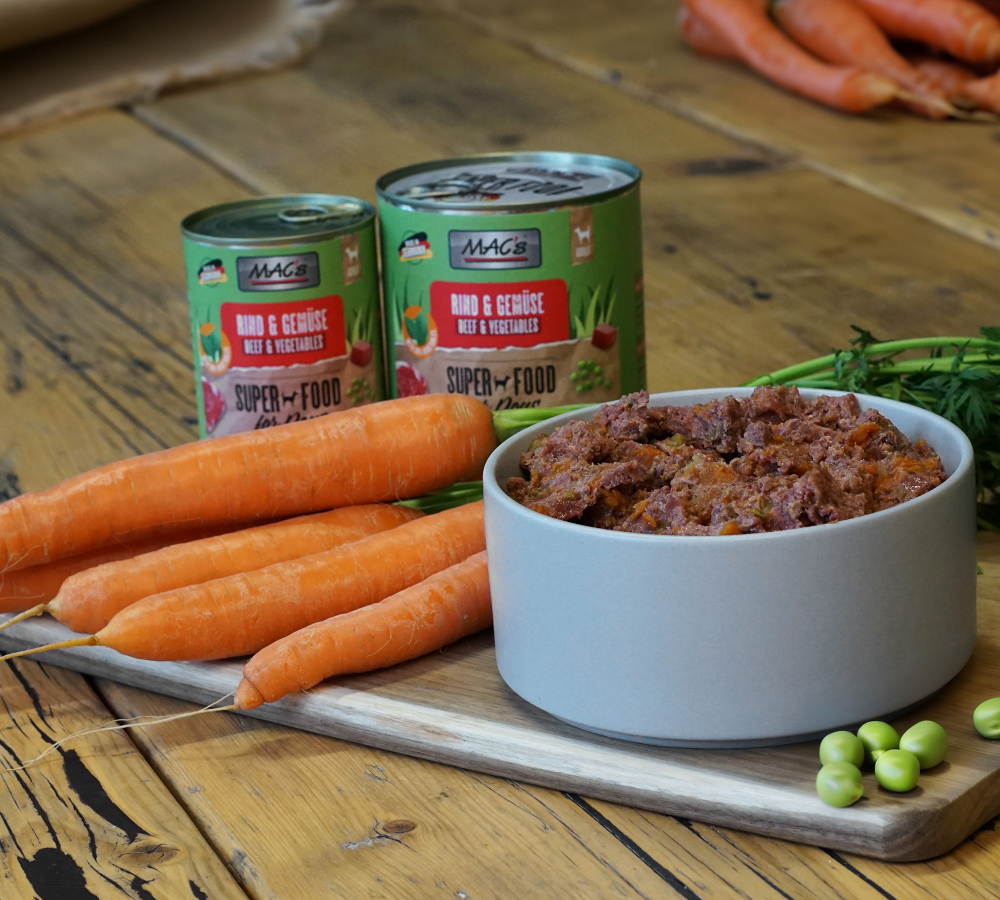 MACs Dog Beef and Vegetables 800g Carne de vită și legume [2]