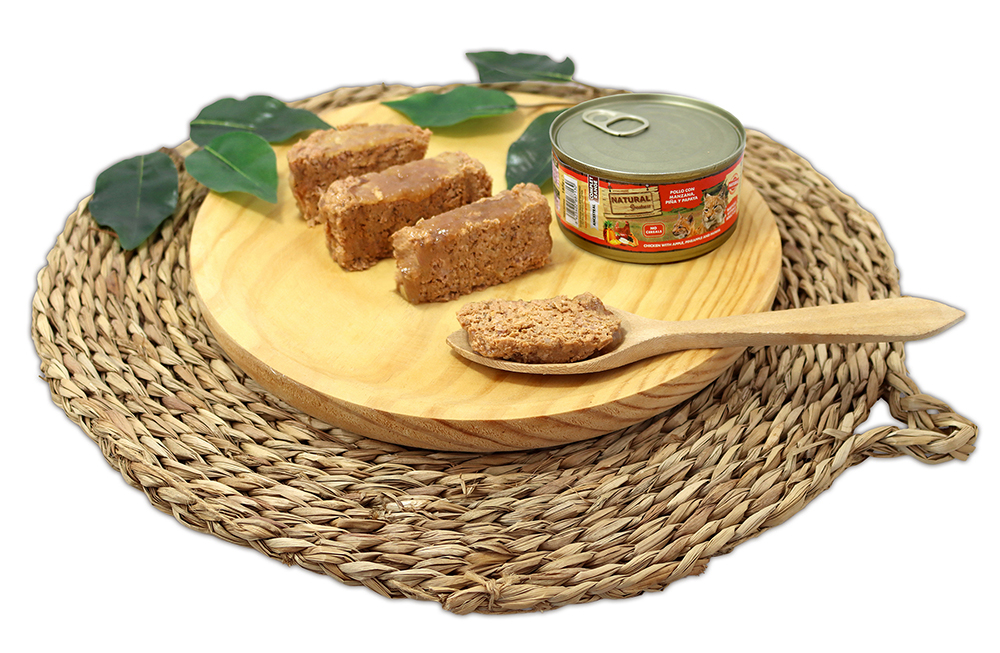 Natural Greatness Chicken with Apple, Pineapple and Papaya 185g (pui cu mere, ananas si papaya) [2]