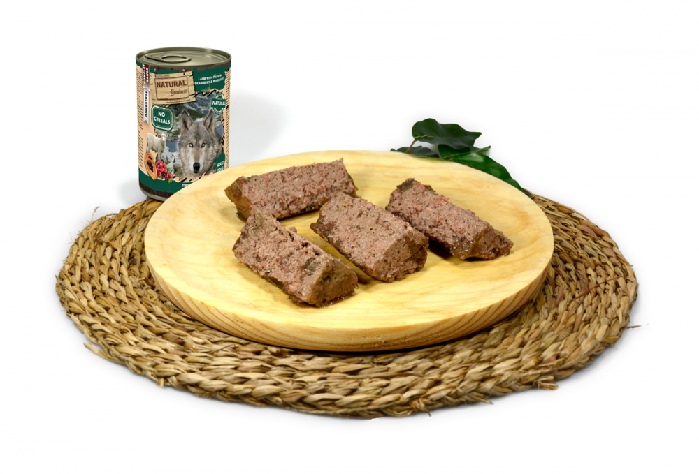 Natural Greatness Dog Lamb with Papaya, Cranberry and Rosemary 400G (miel, papaya, merisoare, rozmarin) [2]
