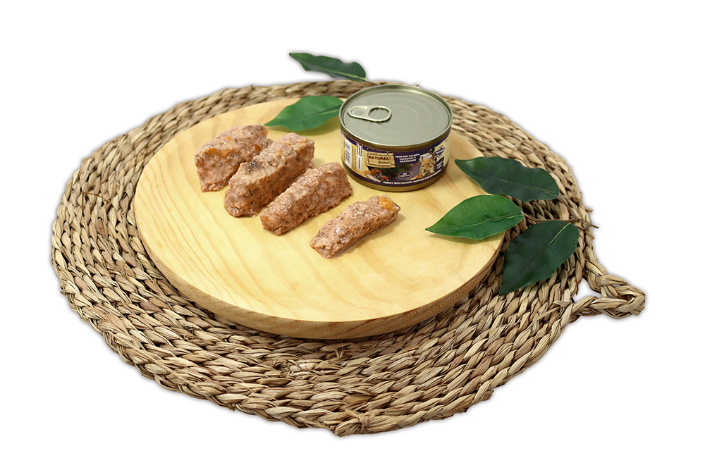 Natural Greatness Turkey with Salmon, Pumpkin and Cranberries 185g (curcan cu somon, dovleac și merișoare) [2]
