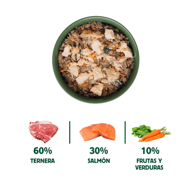 Wild Balance Dog Salmon and Beef 400g - BARF Philosophy (Somon si Vita) [2]