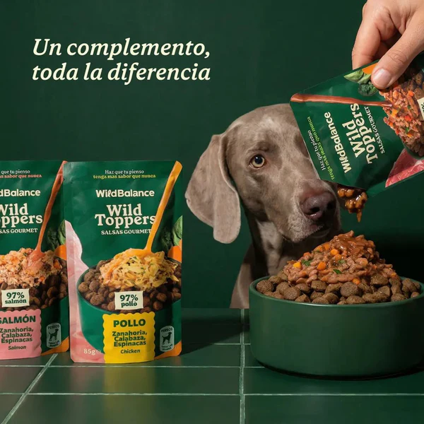 Wild Balance Dog Toppers Chicken and Vegetables 85g - Salsas Gourmet (Pui si Legume) [3]
