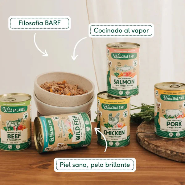 Wild Balance Dog Tuna and Turkey 400g - BARF Philosophy (Ton si Curcan) [3]