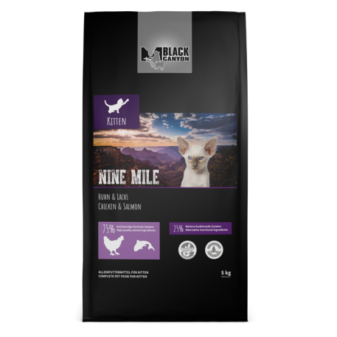 HRANA USCATA - Black Canyon Cat Kitten Nine Mile Chicken and Salmon 1.5Kg