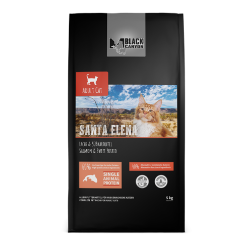 HRANA USCATA - Black Canyon Cat Santa Elena Monoprotein Salmon 1.5Kg