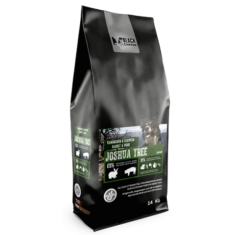 HRANA USCATA - Black Canyon Dog Joshua Tree Rabbit and Pork 14KG - (Iepure si Porc)