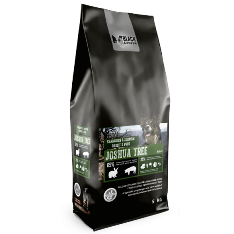 HRANA USCATA - Black Canyon Dog Joshua Tree Rabbit and Pork 5KG - (Iepure si Porc)