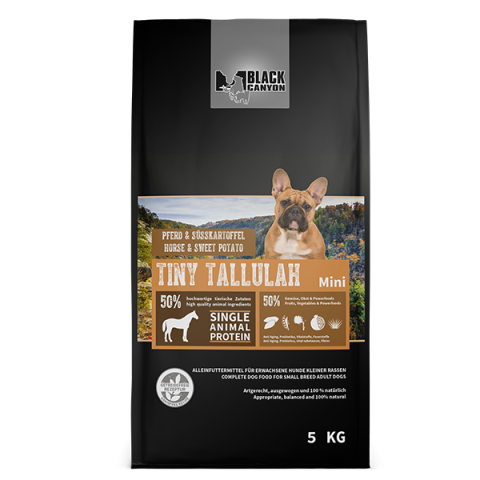 HRANA USCATA - Black Canyon Dog Mini Tiny Tallulah Horse 5kg (Cal)