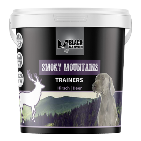 CAINI - Black Canyon Dog Trainers Smoky Mountains Venison 600g