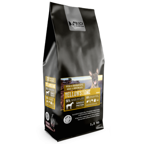 HRANA USCATA - Black Canyon Dog Yellowstone Horse 1.5kg (Cal)
