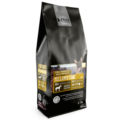 HRANA USCATA - Black Canyon Dog Yellowstone Horse 5kg (Cal)