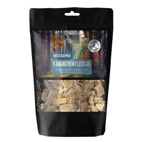 RECOMPENSE - BLACK CANYON Prey Bites Rabbit Meat 50 g (Iepure)
