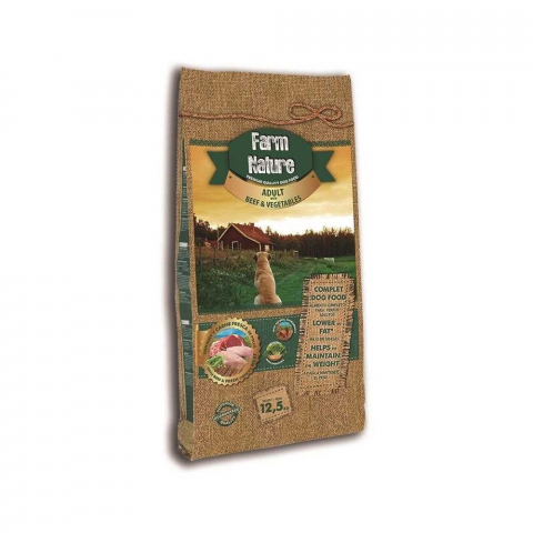 HRANA USCATA - Farm Nature Beef with Vegetables 12,5 kg