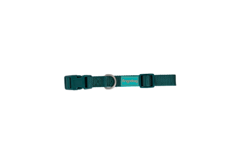 Freedog Basic Nylon Collar GREEN S 15mm x 35/50cm - Zgarda [2]