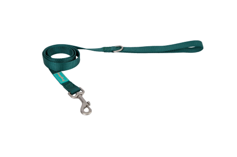 ACCESORII - Freedog Basic Nylon Leash GREEN XS 10mm x 120cm - Lesa