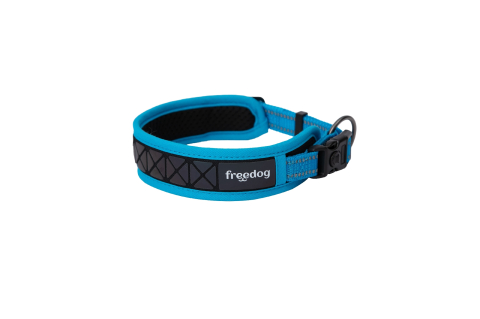 Freedog Boreal Collar BLUE CAPRI L 25mm x 53-63cm - Zgarda [2]